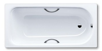 Стальная ванна Kaldewei 3.5 мм. Saniform Plus Star easy-clean 331 150*70*41 с ручками 