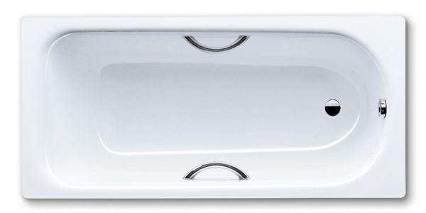 Стальная ванна Kaldewei 3.5 мм. Saniform Plus Star anti-slip + easy-clean 336 170*75*41 с ручками  