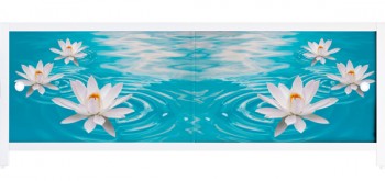 Экран под ванну Метакам Ультралёгкий-Арт 1500 водная лилия
