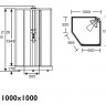 Душевая кабина IDO Showerama 8-5 100x100